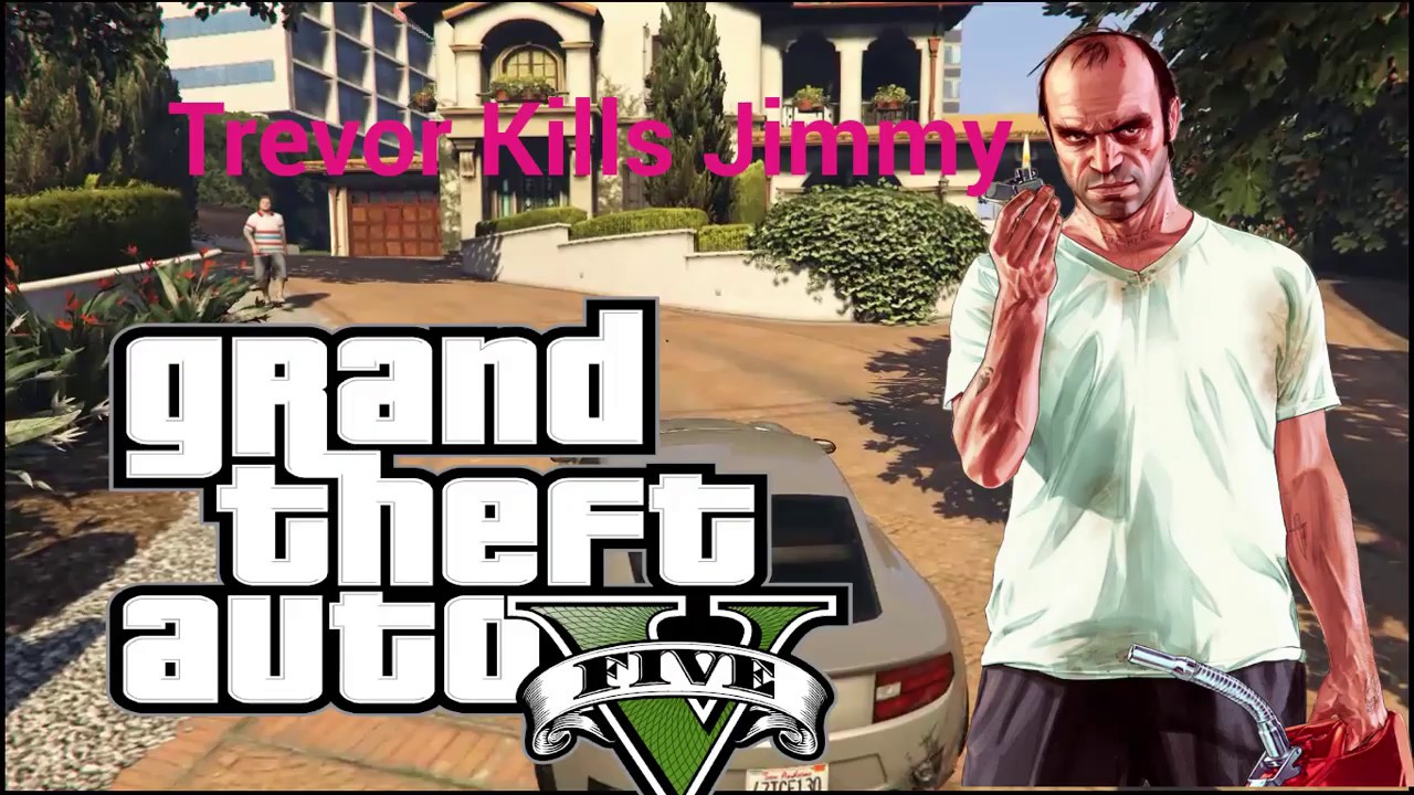 GTA 5 Trevor Kills Jimmy - Michael's son Story Mode