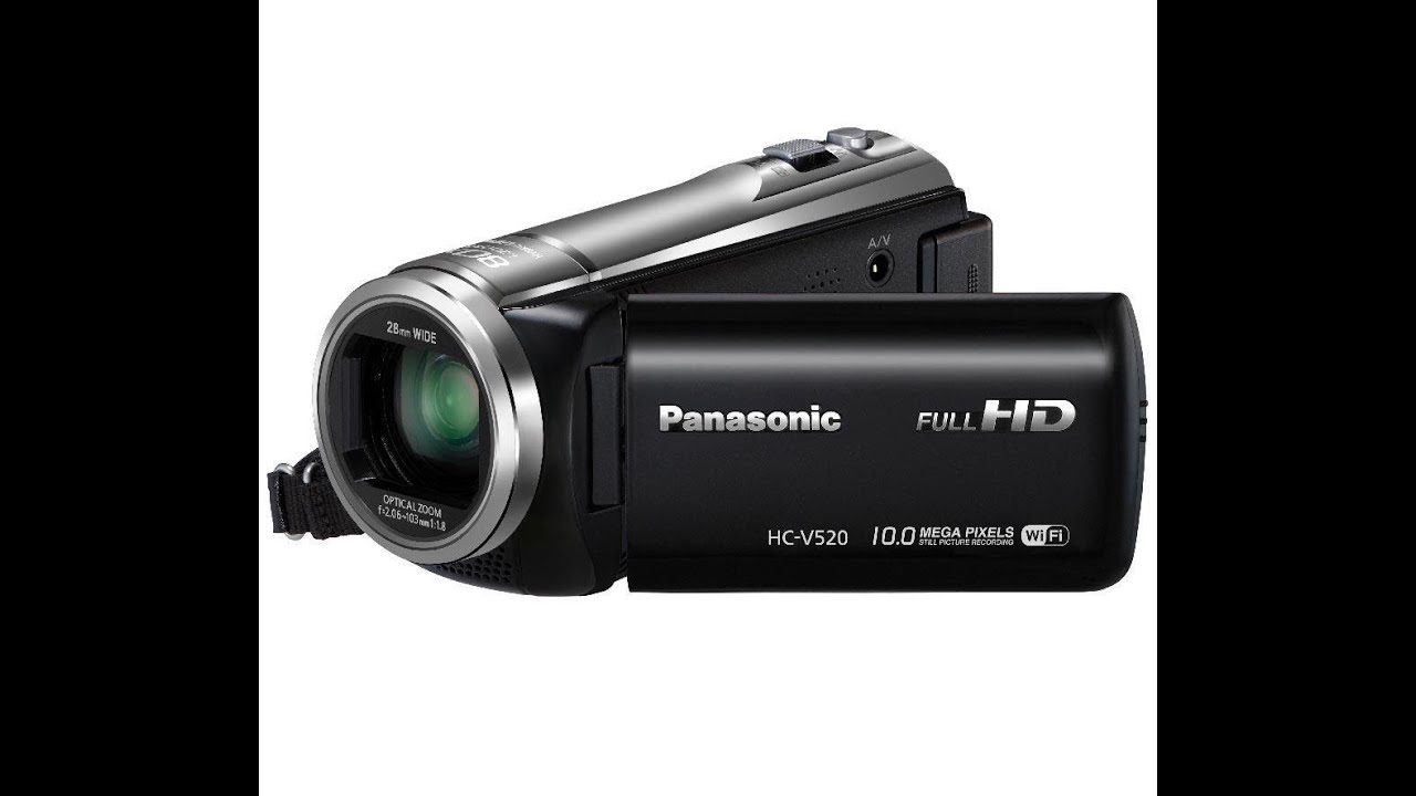 panasonic HC-V520 intro - YouTube