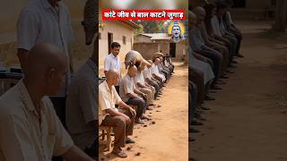 कांटे जीव से बाल काटने जुगाड़ 🤚 | #shorts