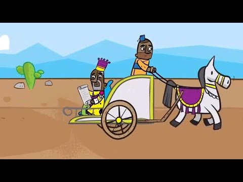 قصة فيلبس والخصي الحبشي قصص من الكتاب المقدس للاطفال