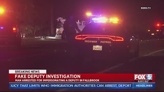 Man Arrested For Impersonating A Deputy In Fallbrook