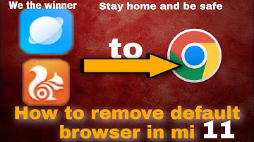 How to Change default browser in Redmi| How to make Crome as Default Browser