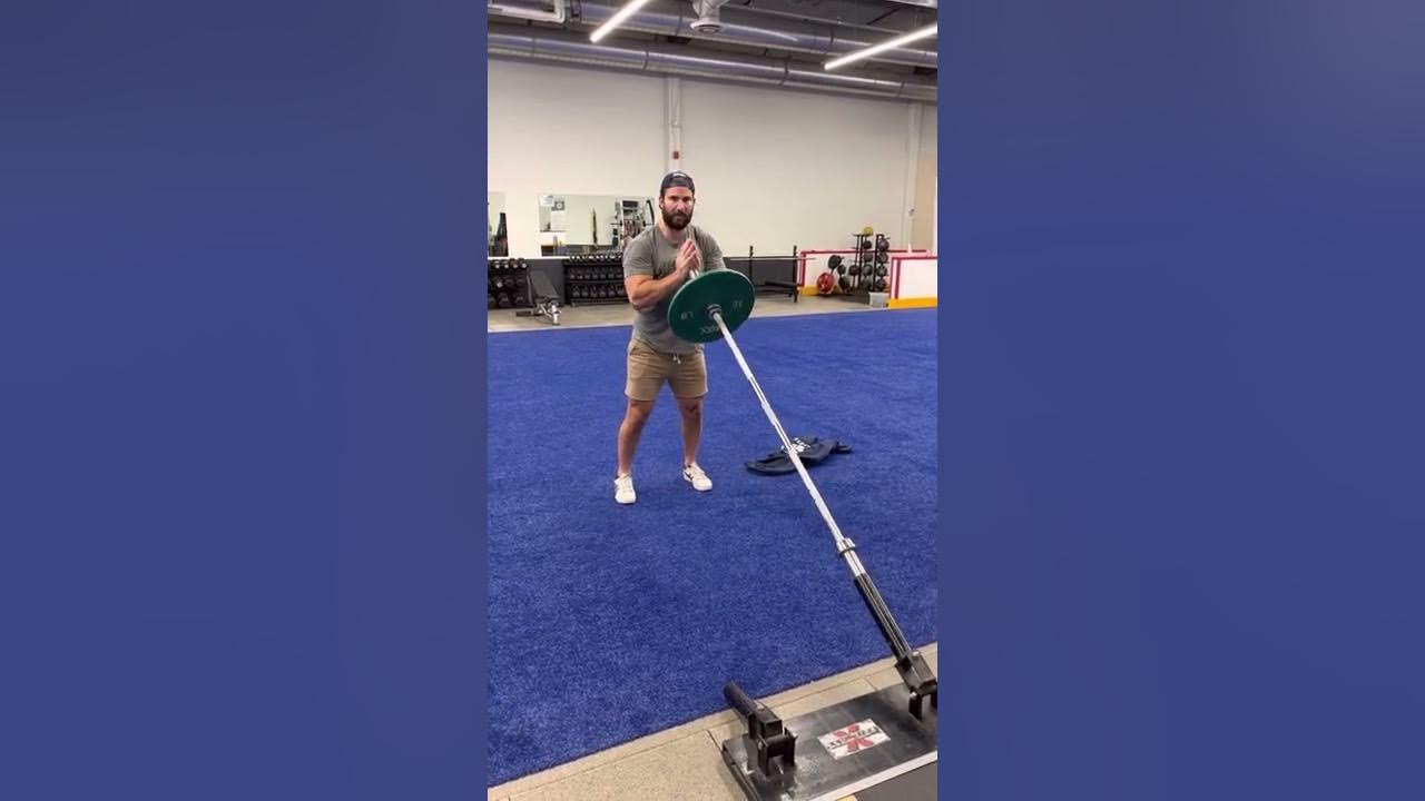 Landmine Squeeze Press (standing) YouTube