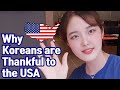 Why are koreans thankful to the usa  kaheva vlog