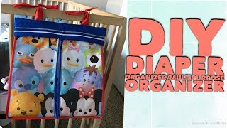 DIY Diaper Stacker /holder | Nursery Organization |