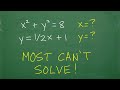 MOST Can T Solve This ALGEBRA Equation 