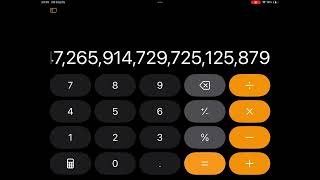 Calculator overflow speedrun ig