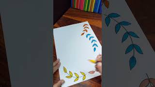 front page border design #art #school #projectfiledecoration #shorts