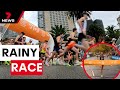 Thousands brave the wet for the Sydney’s Half Marathon | 7 News Australia