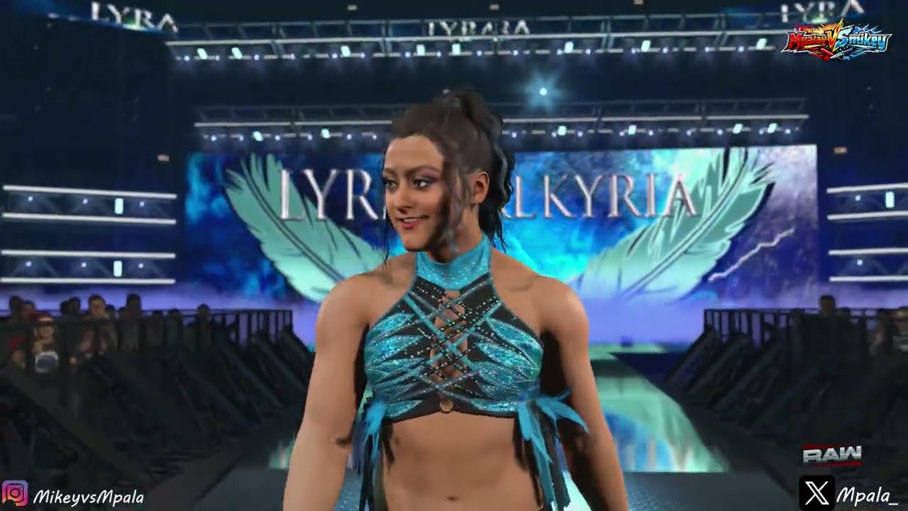 WWE 2K26 - Lyra Valkyria vs Asuka 