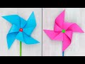 Оригами  вентилятор из бумаги легко и просто/ Origami spinner made of paper is easy and simple