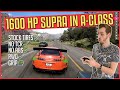 Forza Horizon 5 | 1600HP Toyota Supra in A-Class is almost undrivable!