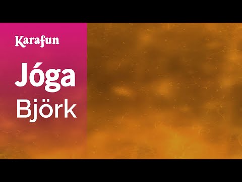Jóga - Björk | Karaoke Version | KaraFun