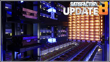 Building production finally in Satisfactory update 8