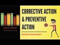 CORRECTIVE AND PREVENTIVE ACTION - Learn and Gain | Explained ATM and CARS