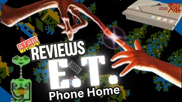 E T  Phone Home Atari 400 800 XE XL XEGS Review