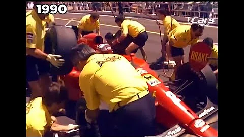 F1 Pit Stop (1990-2023) | WATCH HOW THE TIME DECREASES AND INCREASES |