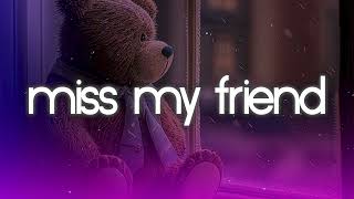[FREE] Sad Type Beat - "Miss My Friend" | Emotional Piano Rap Instrumental