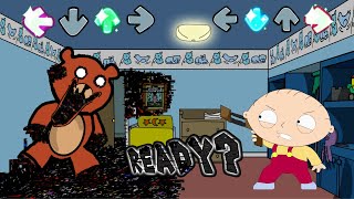 Friday Night Funkin' - Stewie Vs Pibby Rupert (Oneshot) - Darkness Takeover | Family Guy