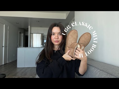 UGG CLASSIC MINI II BOOT UNBOXING