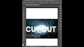 text effects photoshop | photoshop text editing #shorts screenshot 1
