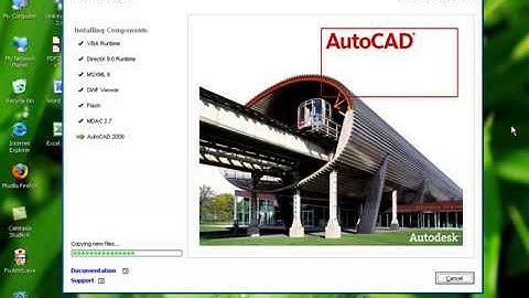 Hướng dẫn cài đặt và crack autocad 2008