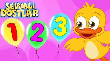 Sayılar (YENİ) | Sevimli Dostlar Bebek Şarkıları | Adisebaba | Kids Songs Nursery Rhymes