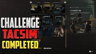 All Tacsim Challenge Completed In End 007 First Light All Tacsim Challenge Completed In End 007 First Light