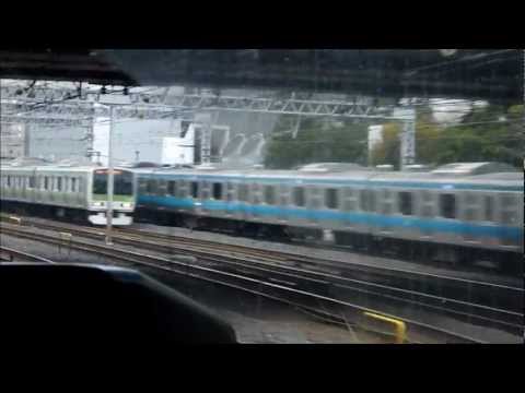 山手線 E231系VS京浜東北線 E233系 ???  並走。