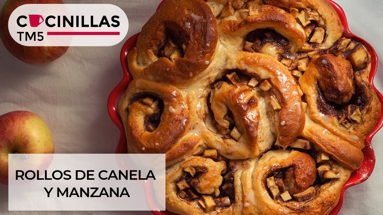 Rollos de Canela y Manzana | Cinnamon Rolls | Recetas Thermomix