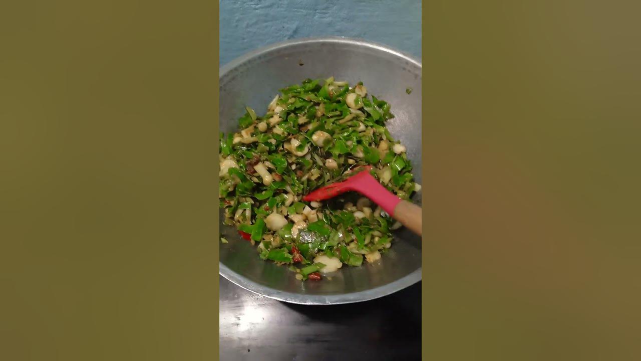 Oseng daun kencur