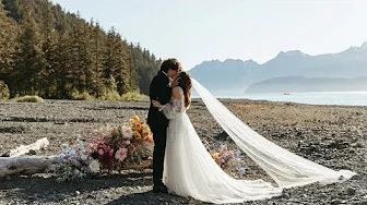 OUR WEDDING DAY! Destination Elopement in Seward, Alaska | Megan Freeman Photo + Film