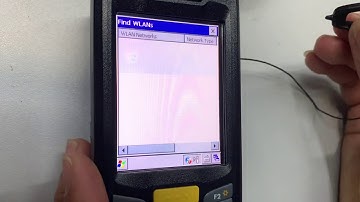 ✅ Zebra MC2180 connect Wifi and On scan barcode.