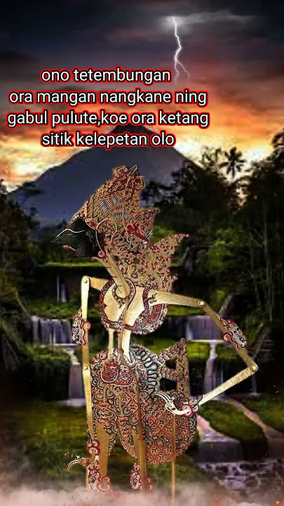 Pitutur jowo Prabu Kresna #pituturwayang #wejangan #pituturjawa #pitutur #prabukresna