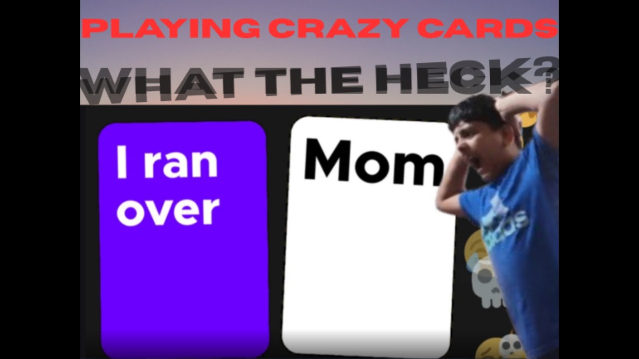 Playing with cards on roblox that makes people laugh