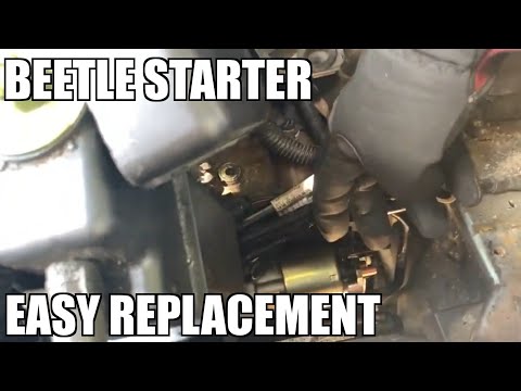 How to Replace a Starter 1997-2005 VW Beetle