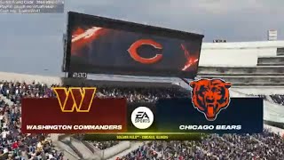 Commanders Vs. Bears | Madden NFL 24