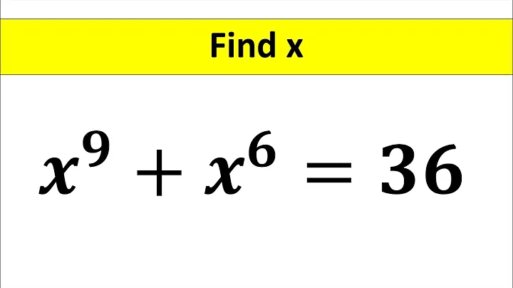 A Nice Algebra Math Equation || Find the Value of X || How to Solve @TheMathScholar23