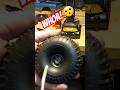 😮 ALMOST EXPLODED  injora 1.0  rock crawler tire vented the wheel then blew it off the this happened