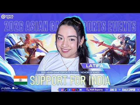 Asian Games Esports qualifiers 2026- Honor Of Kings - Team India
