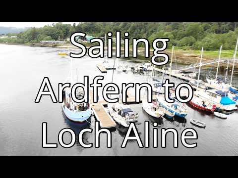 We visit Carnasseria Castle, then sail from Arfern to Loch Aline