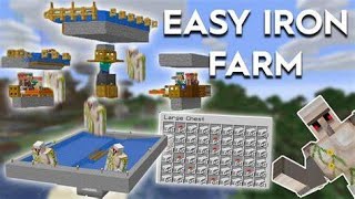 Minecraft easiest iron farm #gaming #minecraft #viral