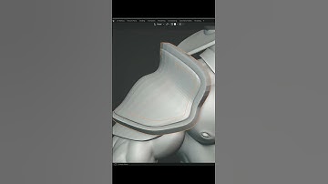 complete video of making this character on my channel #shorts #blender #shortfeed #3dsculpt