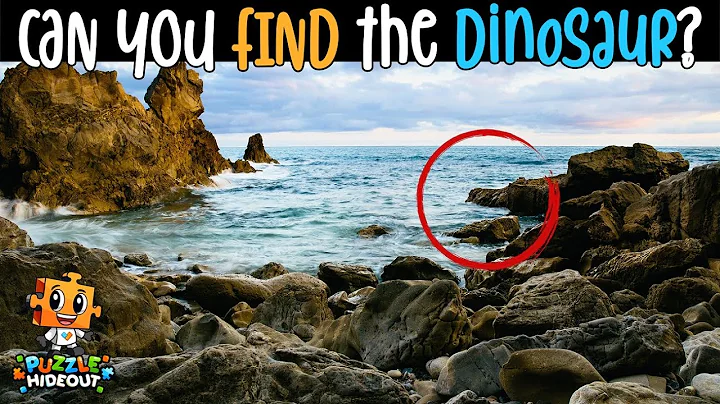 Find the Hidden Dinosaurs in 20 Seconds #11 |  Hidden Animals Optical Illusions | Dinosaur Puzzle 🦖🧩