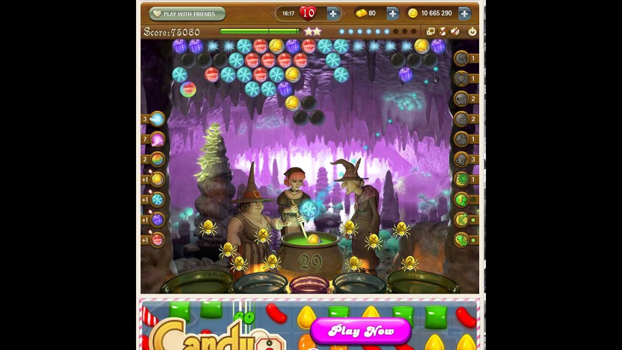 Bubble Witch Saga Level 460