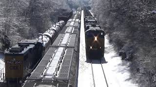 CSX ES44AH 3116 Leads 3x2x0 Combo Coal E013-15 on 2/20/21