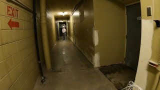 Intense Security Chase In Backrooms Of Mall
