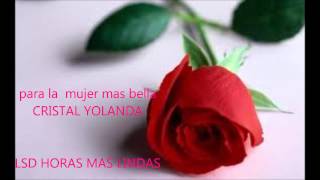 Video thumbnail of "las horas mas lindas      (raulito romero)"