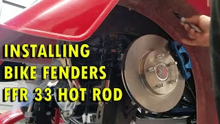 Factory Five Hot 33 Hot Rod V2 - Body Work 19 Rear Fenders