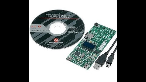 PIC18F46J50 - Tutorial Microchip MPLAB PIC18F Starter Kit 1